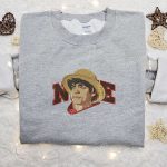 Nike x Monkey D Luffy Movie Embroidered Hoodie Anime Sweatshirt & T-shirt