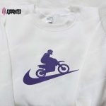 Nike x Motocross Embroidered Shirt: Stylish Gift for Family