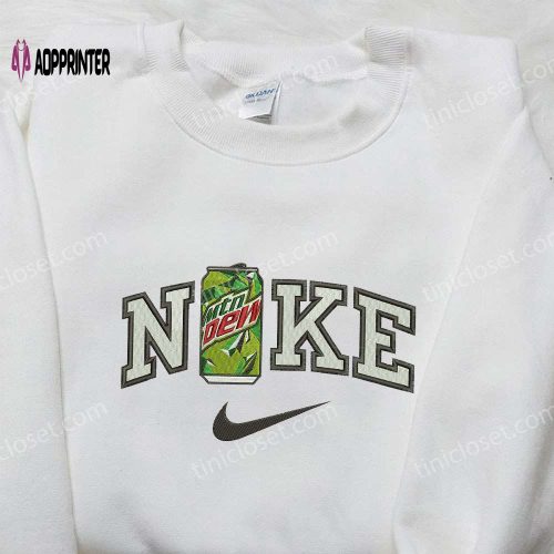 Nike x Kitty Embroidered Shirt: Unique Nike Inspired Design Perfect Family Gift