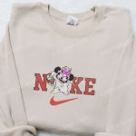 Nike x Oogie Boogie Minnie Mouse Embroidered Shirt: Disney Inspired & Best Family Gift