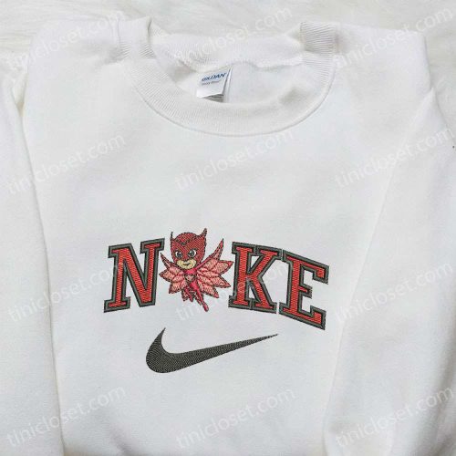 Disney Characters Embroidered Hoodie & Shirt Nike x Owlette Cartoon Inspired T-shirt