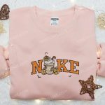 Nike x Pumpkin Halloween Latte Embroidered Shirt – Spooktacular and Cute Nike Inspired Halloween Shirt