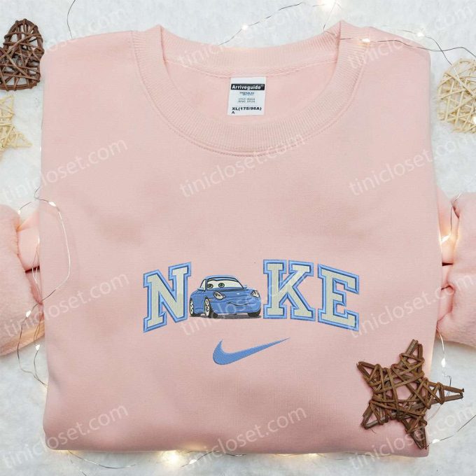 Disney Pixar Cars Embroidered Shirt Nike x Sally Cars Hoodie Nike Inspired T-shirt