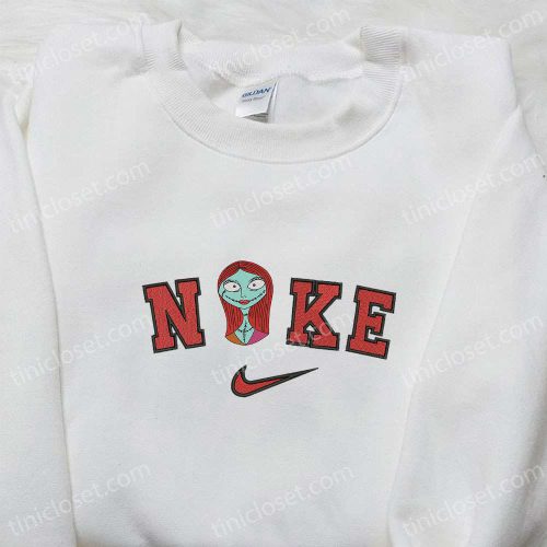 Nike x Sally Face & Nightmare Before Christmas Embroidered Shirt: Unique Nike-Inspired Design