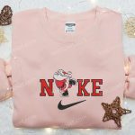 Nike x Santa Claus Skating Embroidered Sweatshirt: Best Christmas Gift Idea with Nike-Inspired Design