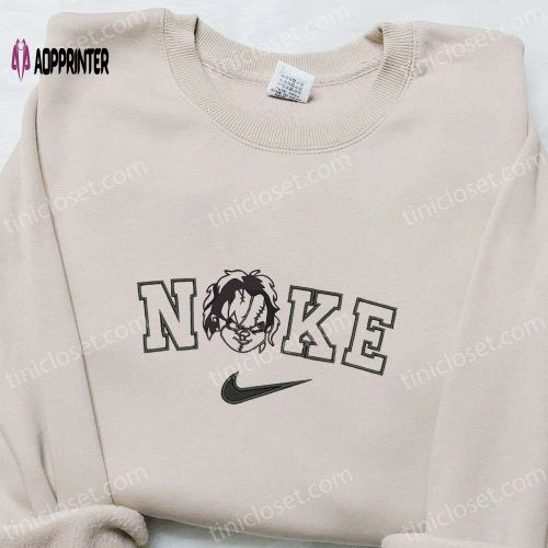 Spooktacular Nike x Spongebob Halloween Embroidered Sweatshirt Cartoon Hoodie & Adorable T-shirt