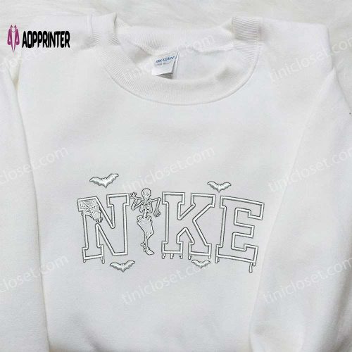 Nike x Sid Ice Age & Disney Embroidered Shirts – Customizable Nike Apparel for Trendsetters