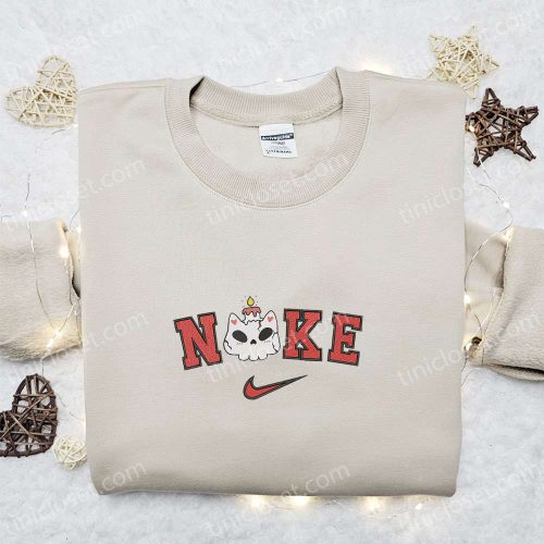 Spooky Nike x Skull Halloween Hoodie & T-shirt: Best Family Gifts