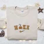 Nike x Snoopy Pumpkin Embroidered Sweatshirt: Best Halloween Gifts- Nike Inspired Hoodie