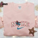 Spider-Man Movie Hoodie: Nike x Marvel Comic Embroidered Custom Nike T-shirt