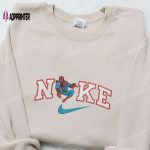 Exclusive Nike x Spider-Man Movie Embroidered Sweatshirt Marvel Comics Hoodie & Custom T-shirt