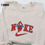 Nike x Spider-Man Movie Embroidered Tshirt & Marvel Comics Hoodie: Custom Nike Tee