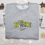 Spooktacular Nike x Spongebob Halloween Embroidered Sweatshirt Cartoon Hoodie & Adorable T-shirt