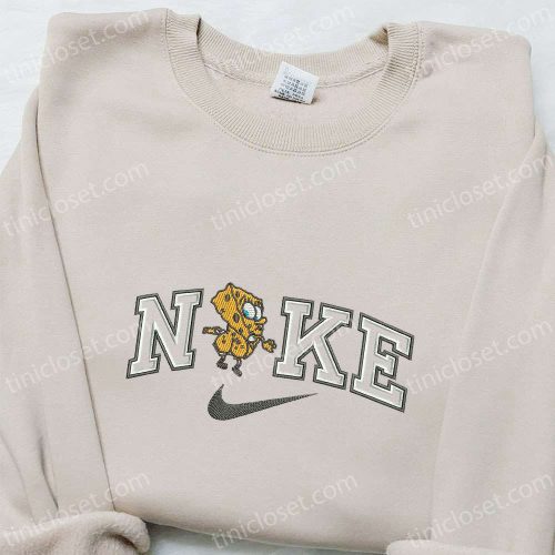 Nike x SpongeBob SquarePants & Disney Characters Embroidered Sweatshirt: Best Family Gift