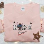 Nike x Stitch Freddy Krueger Embroidered Hoodie & Shirt: Best Halloween Gift Ideas