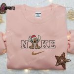 Nike x Stitch Gingerbread Embroidered Sweatshirt: Best Christmas Gift – Nike Inspired Shirt