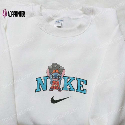 Stylish Shark Tail x Swoosh Embroidered Shirt Hoodie & T-shirt – Custom Nike Inspired Apparel