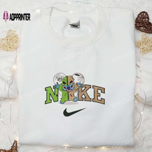 Halloween Embroidered Shirt by Nike x Minnie Sally: Disney Characters Sweatshirt Best Family Gifts