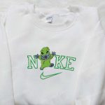 Nike x Stitch Oogie Boogie Embroidered Sweatshirt Halloween Disney T-shirt Custom Nike Hoodie