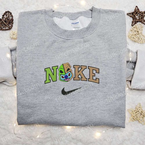 Nike x Stitch Oogie Boogie Embroidered T-shirt Hoodie & Sweatshirt: Halloween-Inspired Apparel