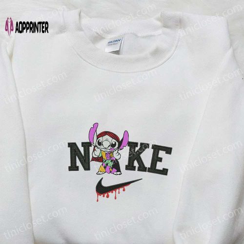 Hello Kitty x Nike Cartoon Embroidered Sweatshirt & Shirt: Unique Collaboration with Nike Inspiration