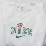 Nike x Strawberry Shortcake Cartoon Sweatshirt: Best Nike Inspired Embroidered Hoodie for Birthday Gifts