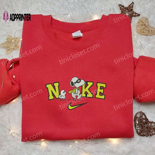 Spooktacular Nike x Spongebob Halloween Embroidered Sweatshirt Cartoon Hoodie & Adorable T-shirt