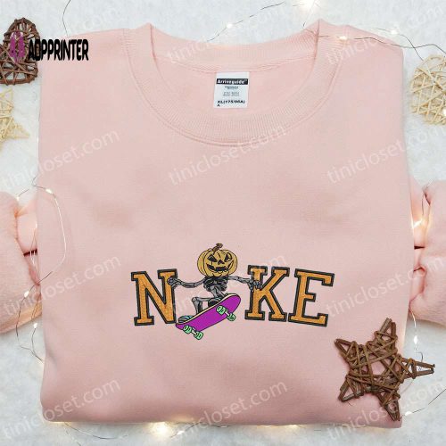 Nike x Pinocchio Cartoon Embroidered Shirt – Disney Characters Inspired T-Shirt