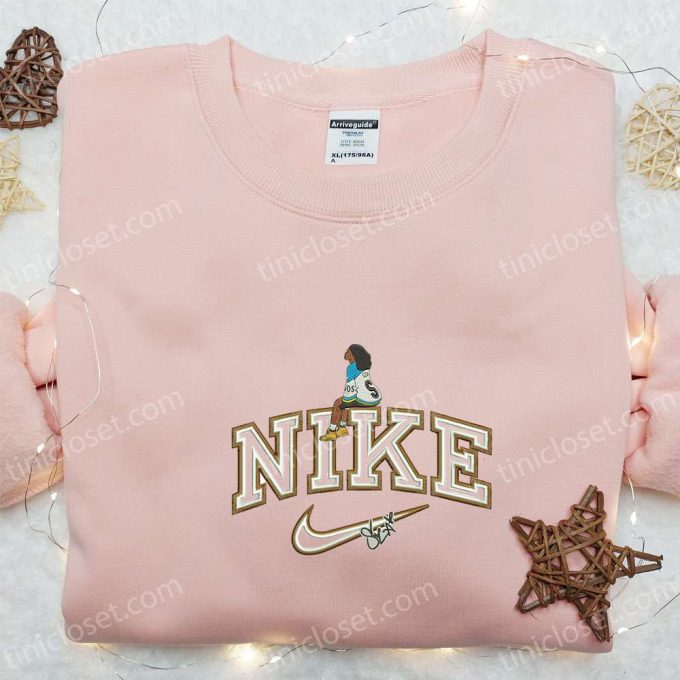 Nike x SZA Celebrity Embroidered Shirt: Custom T-shirt Best Birthday Gift