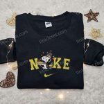 Thanksgiving Snoopy Nike Shirt & Hoodie: Cute Embroidered Apparel