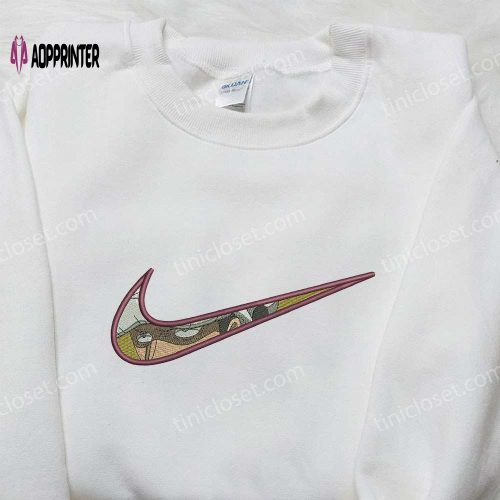 Custom Nike x Lucky Grass Embroidered Shirt: Best Family Gifts