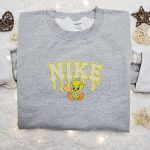 Disney Nike x Tweety Embroidered Sweatshirt & T-shirt: Best Family Gift Ideas