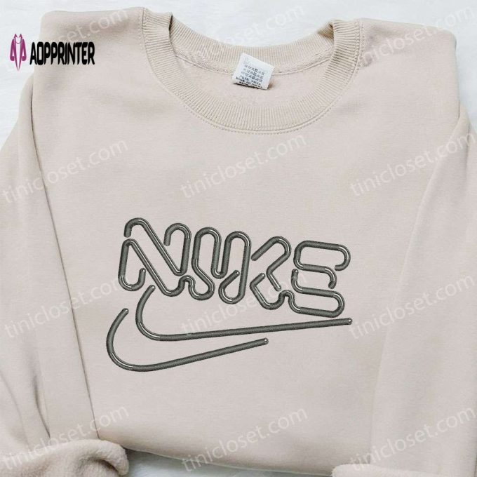 Nike x Typography Embroidered Shirt & Hoodie: Best Family Gift Ideas