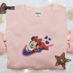 Nike x USA Minnie Mouse Embroidered Shirt: Disney Patriotic Shirts