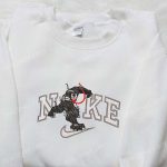 Nike x Venom Movie Embroidered Sweatshirt: Marvel Universe Hoodie Best Birthday Gift Ideas