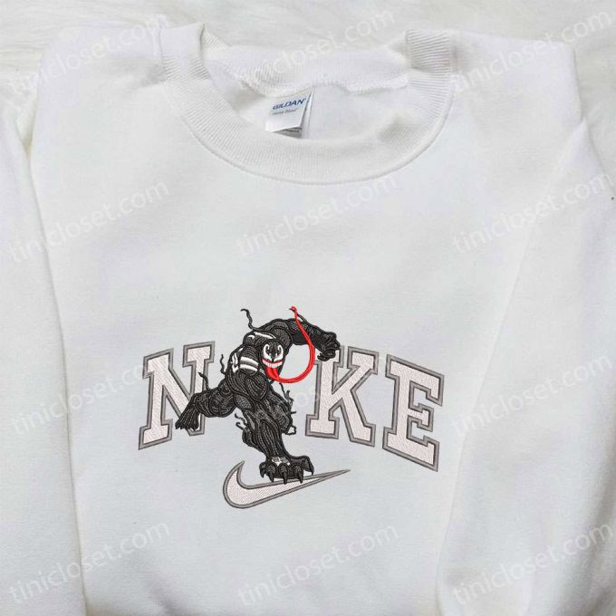 Nike x Venom Movie Embroidered Sweatshirt: Marvel Universe Hoodie Best Birthday Gift Ideas