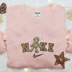 Nike x Voodoo Doll Hoodie: Spooky Halloween Embroidered Sweatshirt Perfect Family Gift