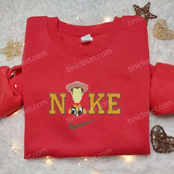 Nike x Woody Disney Embroidered Sweatshirt & T-shirt: Best Family Gift Ideas