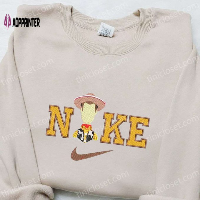 Nike x Woody Disney Embroidered Sweatshirt & T-shirt: Best Family Gift Ideas