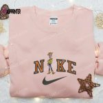 Nike x Woody Embroidered Sweatshirt: Disney Characters Hoodie Perfect Family Birthday Gift