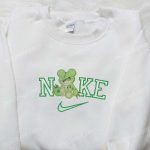 Nike x Zombie Bear Embroidered Sweatshirt Cool Halloween Hoodie & T-shirt