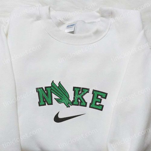 North Texas Mean Green Nike Embroidered Shirt & NCAA Hoodie – Best Gift Idea for Sports Fans