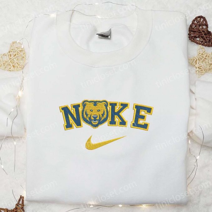 Northern Colorado Bears Nike Embroidered Shirt & Hoodie: Best NCAA Sports Gift!