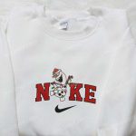 Disney x Nike Olaf Christmas Sweatshirt: Embroidered Merry Christmas Shirt Best Gift Idea