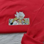 Anime Embroidered Sweatshirt & Hoodie: One Piece Luffy Shirt Collection