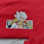 Anime Embroidered Sweatshirt & Hoodie: One Piece Luffy Shirt Collection