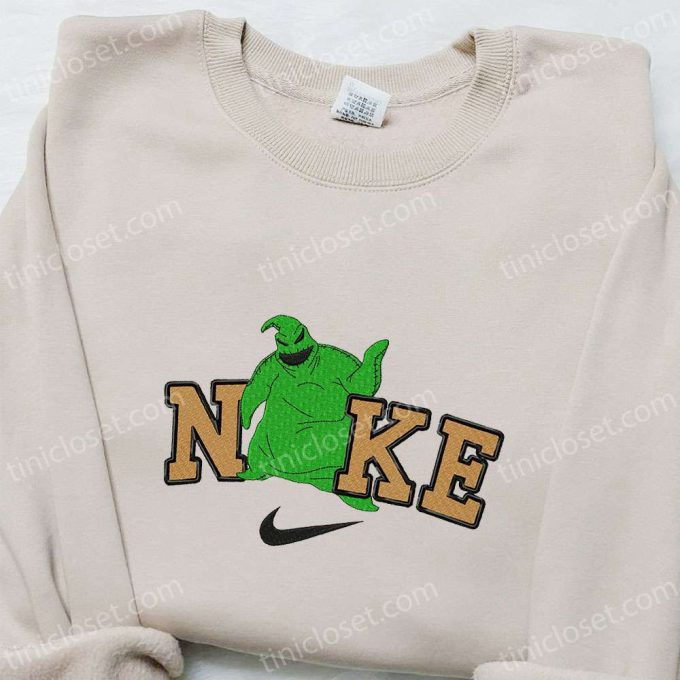 Oogie Boogie x Nike Movie Embroidered Shirt – Best Halloween Gift Ideas