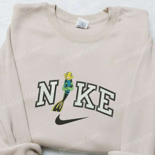 Oscar x Nike Cartoon Embroidered Hoodie + Shark Tale & Nike Inspired Shirts