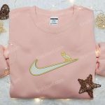 Owl x Nike Swoosh Embroidered Sweatshirt – Animal & Nike Inspired Shirt