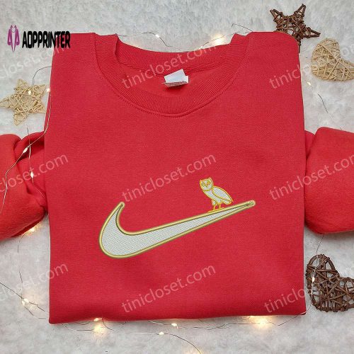 Nike x Winnie The Pooh & Tigger Sweatshirt: Embroidered Inspired Shirt